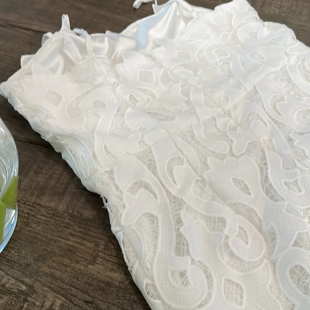 Bardot White Lace Dress - Picture 8 of 13